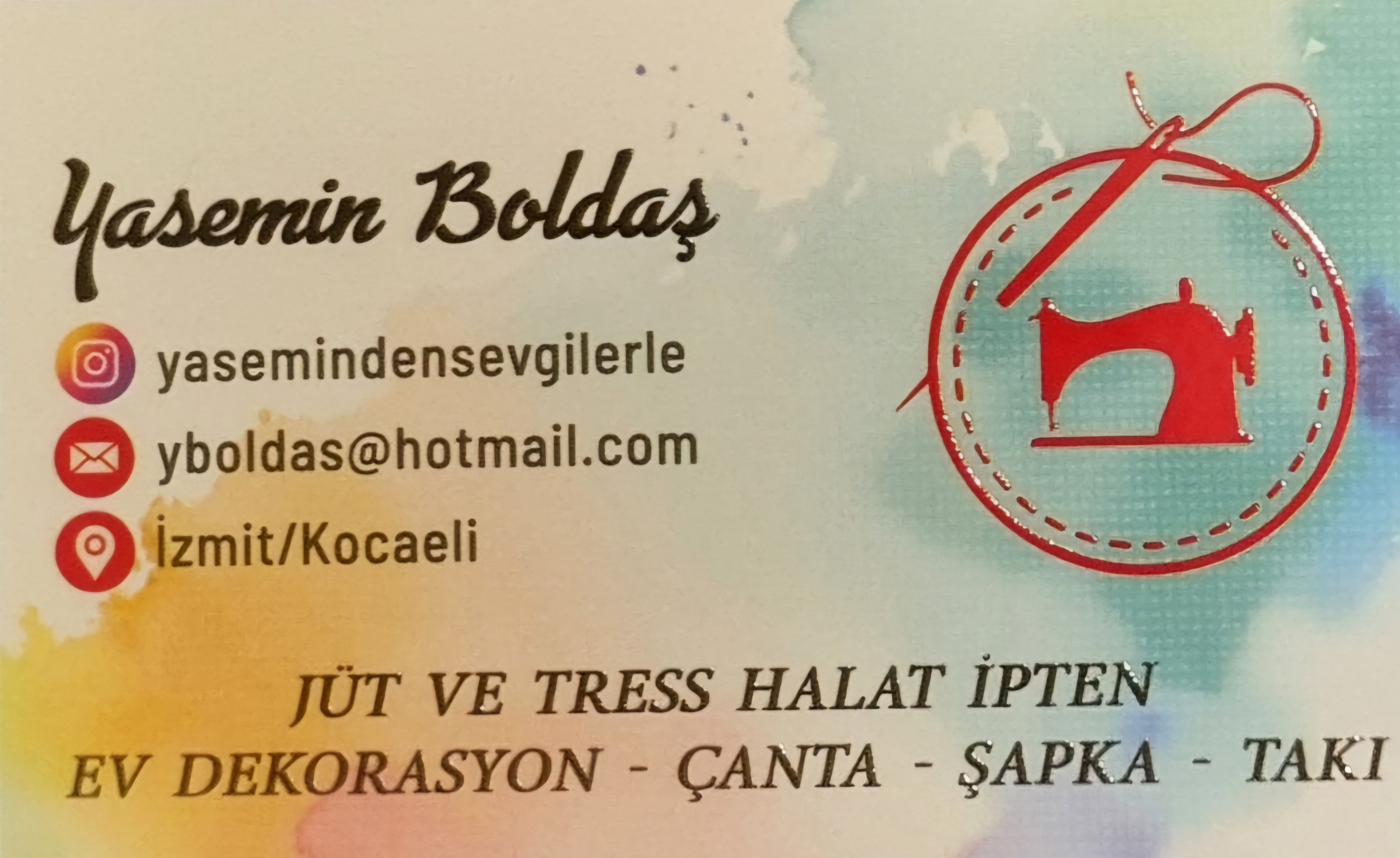 YASEMİNDENSEVGİLERLE